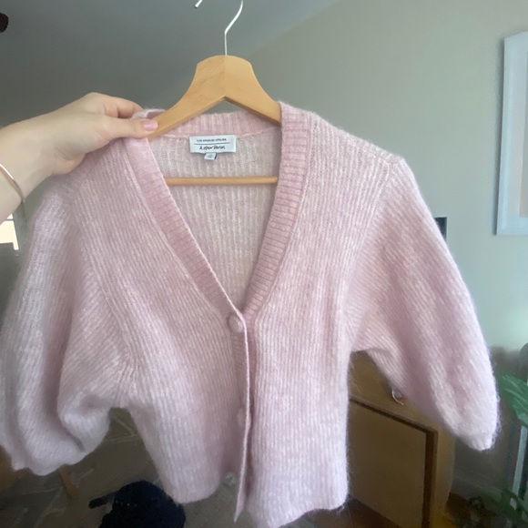 & Other Stories Alpaca Blend Button Up Cardigan - Picture 4 of 6